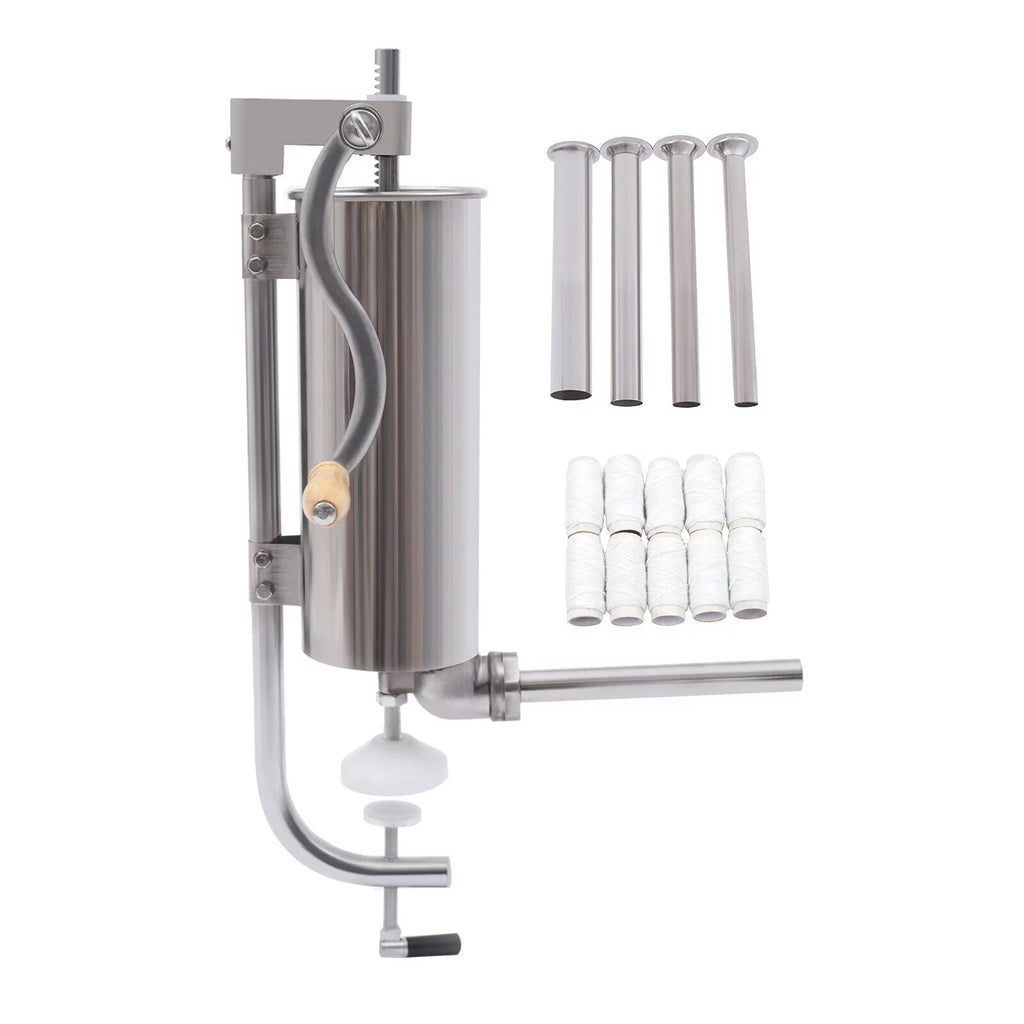 3L Stainless Steel Manual Meat Sausage Stuffer J32384