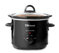 3-Quart Black Slow Cooker I345