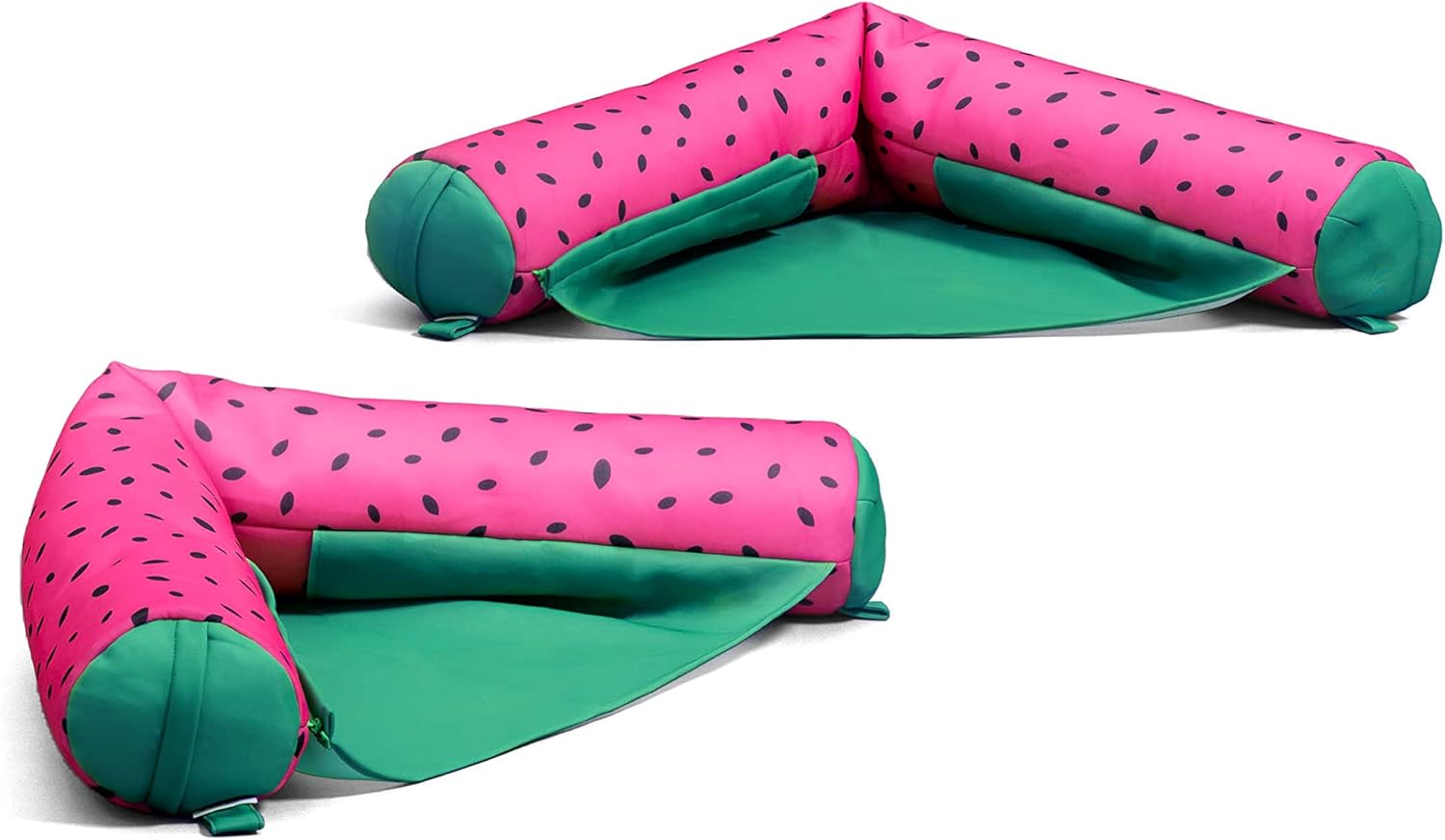 2 Pack Pool Seat Bundle with Lime Green Foam Pool Noodle Q2546