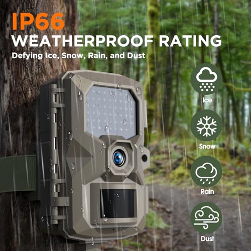 4K 48MP Night Vision Trail Camera M678333