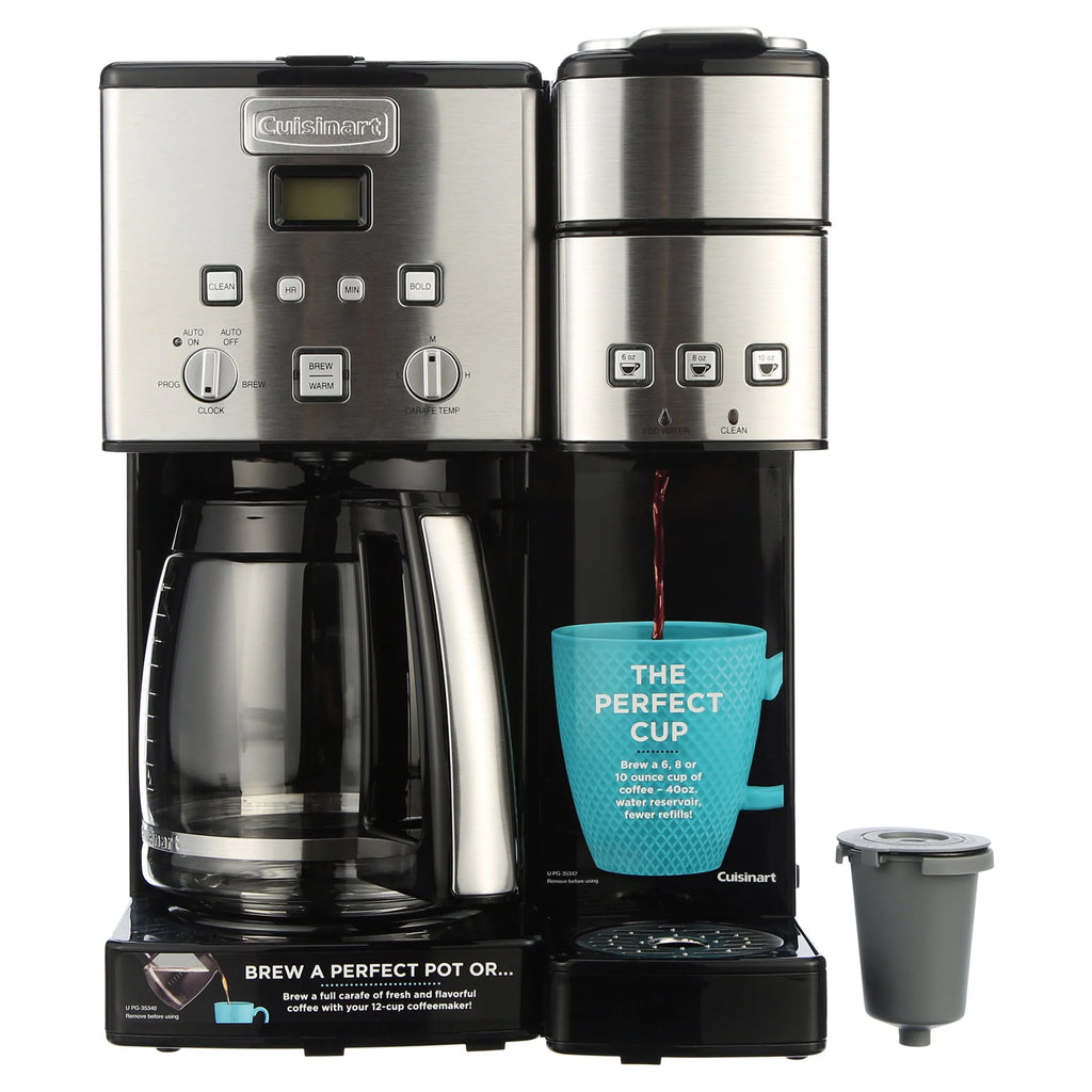 12 Cup Coffeemaker and Single-Serve Brewer D453135