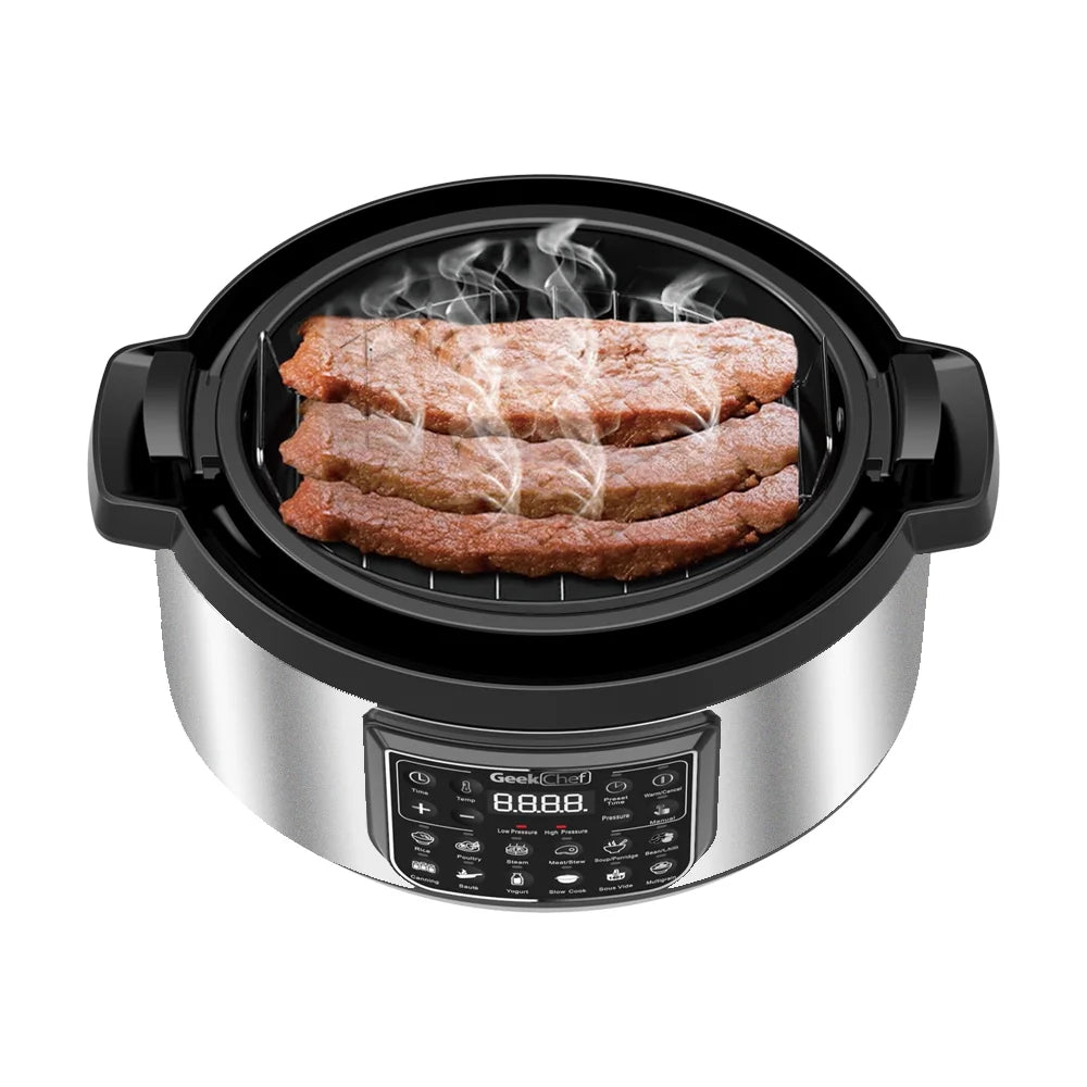 12-In-1 Electric Pressure Cooker, Stainless Steel L481975
