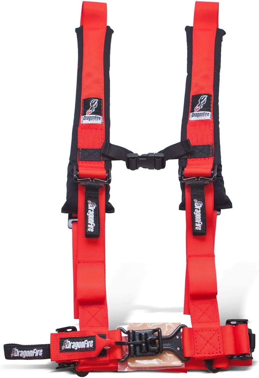 Red 2" 4-Point Harness Set of 2 Q6424