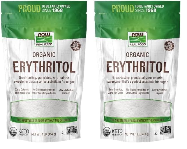 Organic Erythritol, 1-Pound (Pack of 2) Y4217
