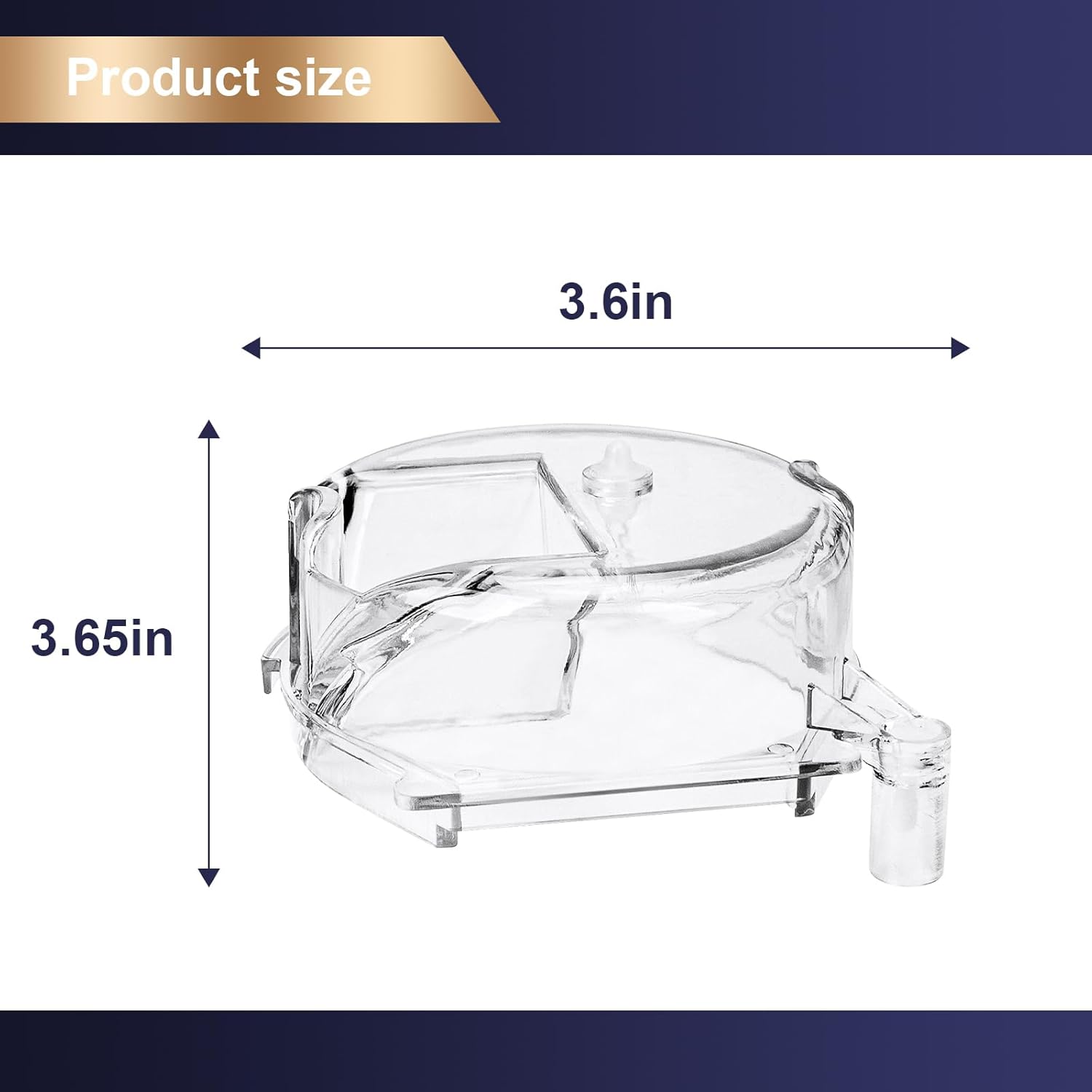 Clear Replacement Grinder Assembly Lid Q7249