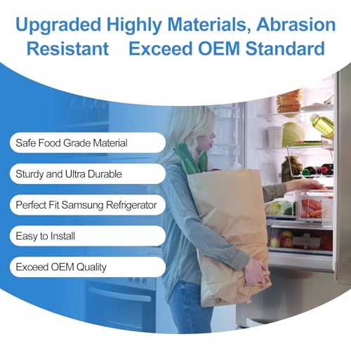 Door Bin Compatible with Samsung Refrigerator Door Shelf R25833