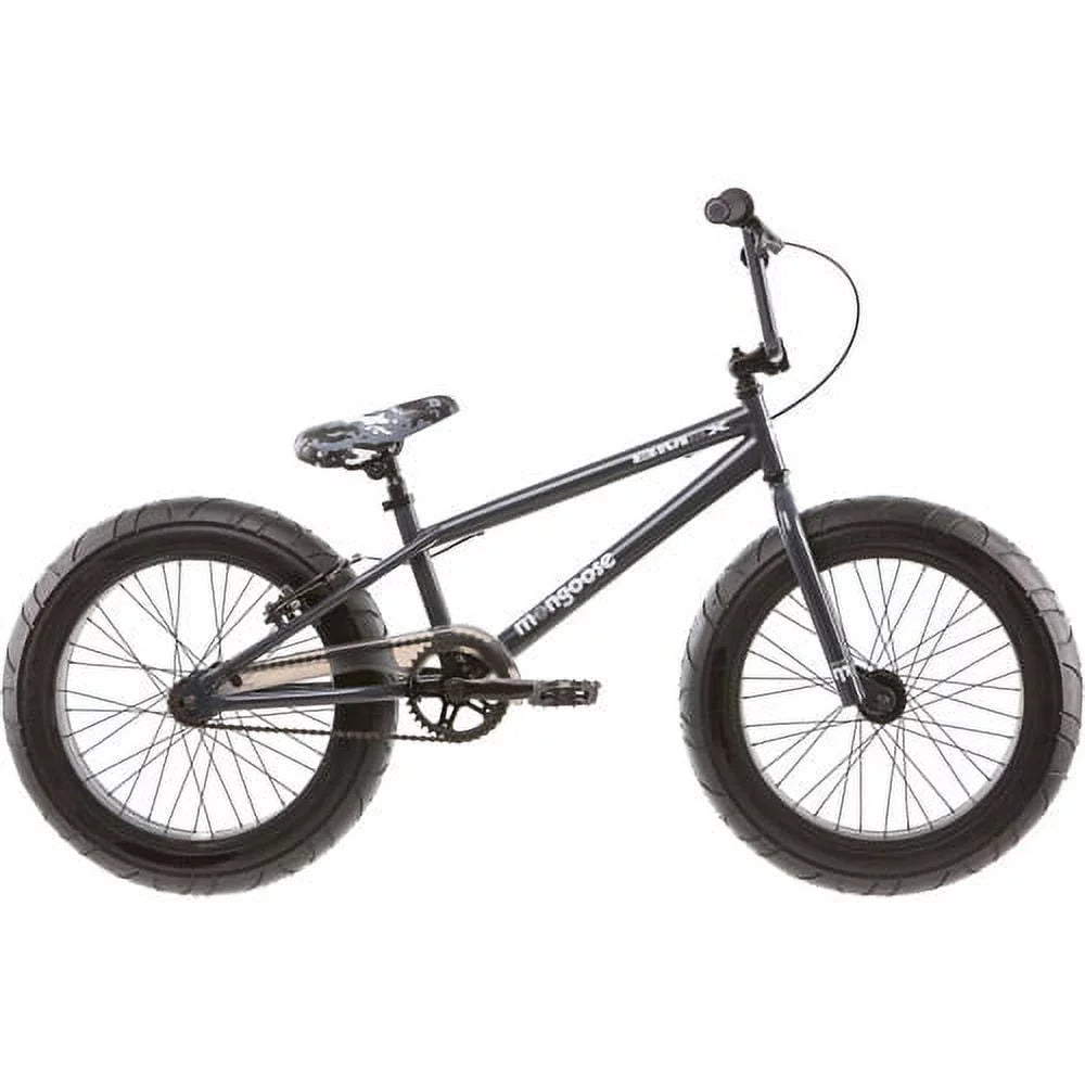 Black/Gray 20" Fat Tire Mountain Bike Z8415
