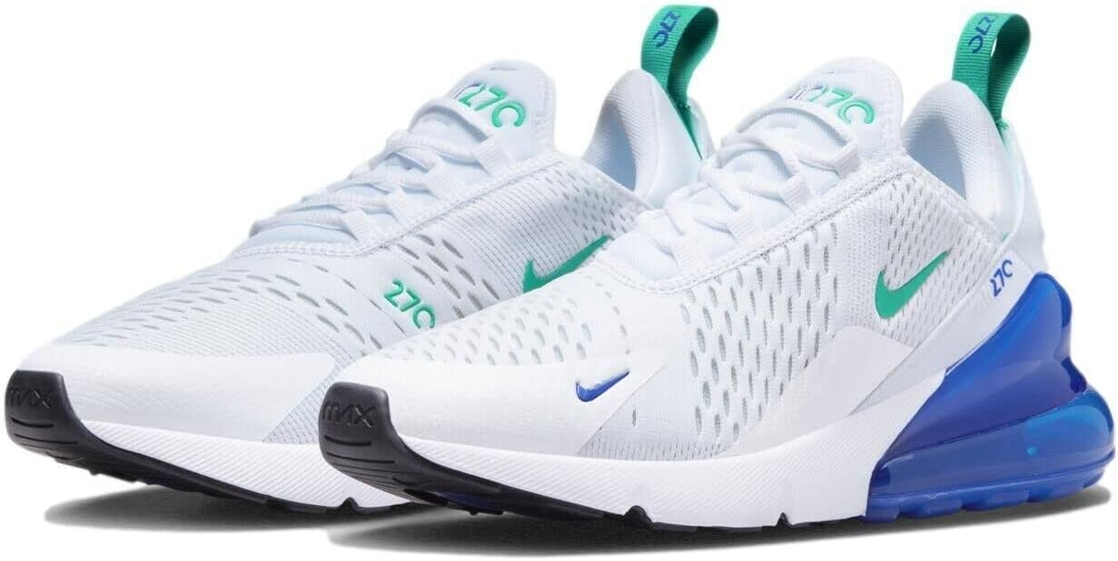 White Neptune Green Lapis Air Max 270 Shoes Z878