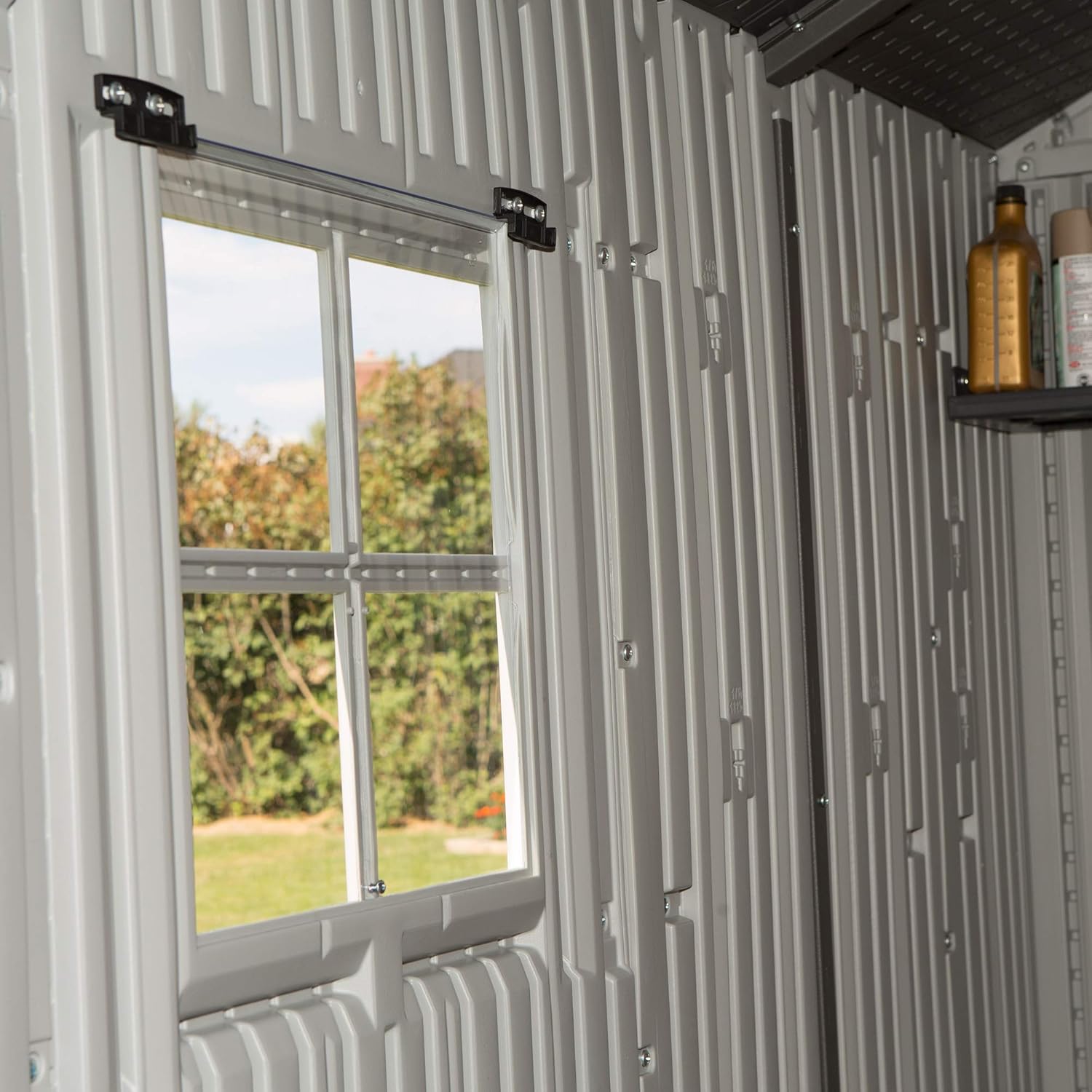 8 x 10 Ft. Gray Outdoor Storage Shed U166538