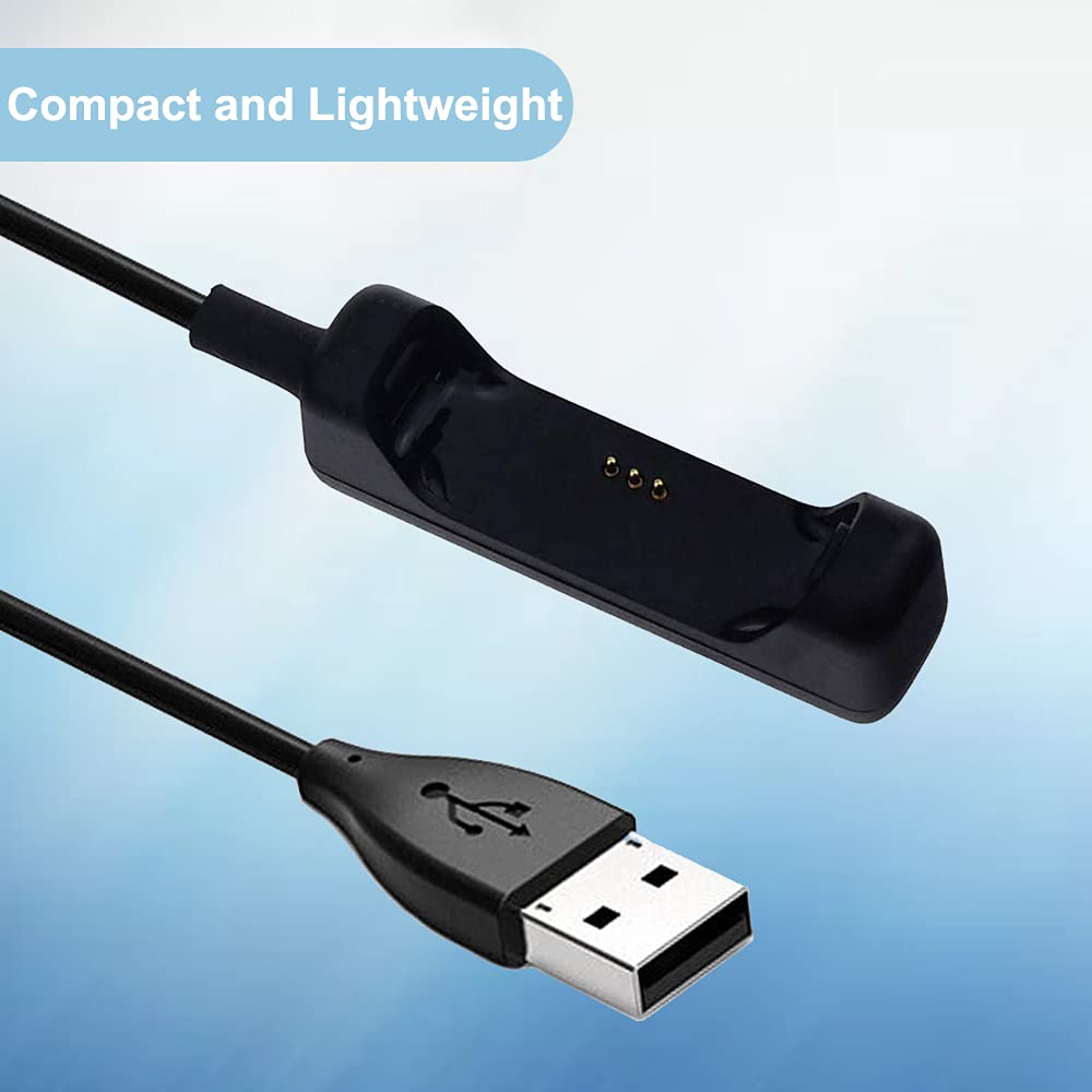 Replacement USB Charging Cable for Fitbit Flex 2 (Black) J1346