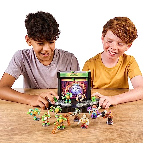 Teenage Mutant Ninja Turtles Battle Arena with 35+ Battle Sound Effects and 2 Exclusive Battling Mini Warriors H33876