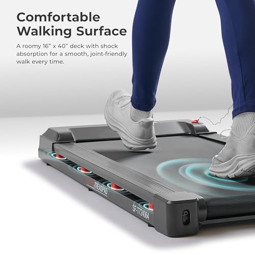 Compact Foldable Treadmill with LED Display Q3500