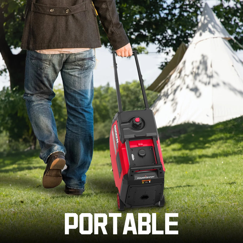 4500W Portable Inverter Gas Generator with Electric Start Z298861
