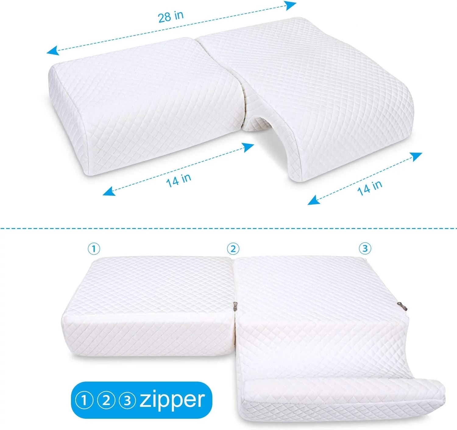 Memory Foam Adjustable Pillow Y337