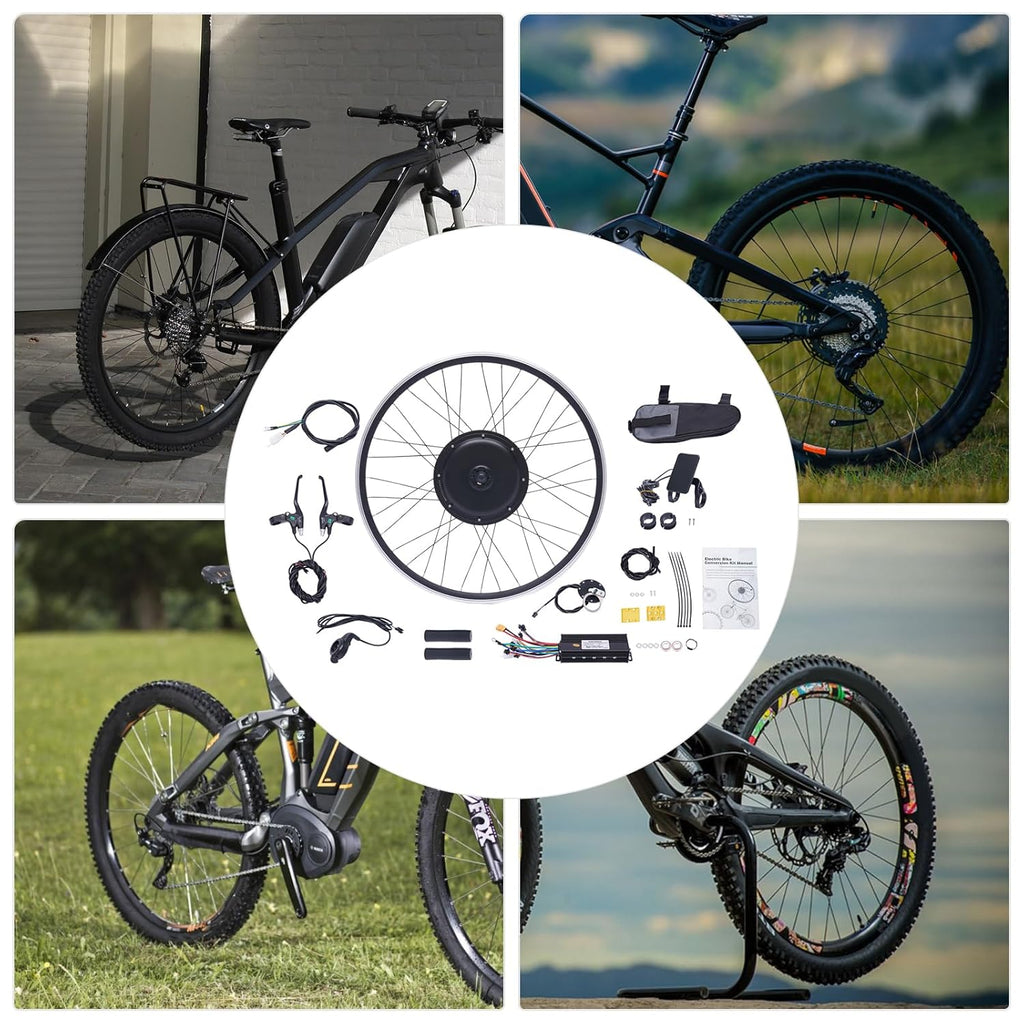 48V 1000W Rear Wheel Electric Bike Conversion Kit for 700C 28"/29'' X123526