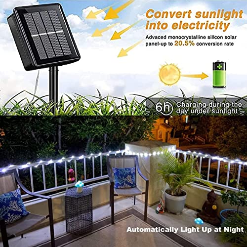 Purple Solar Outdoor Rope Lights, 72ft 200 LED N823684