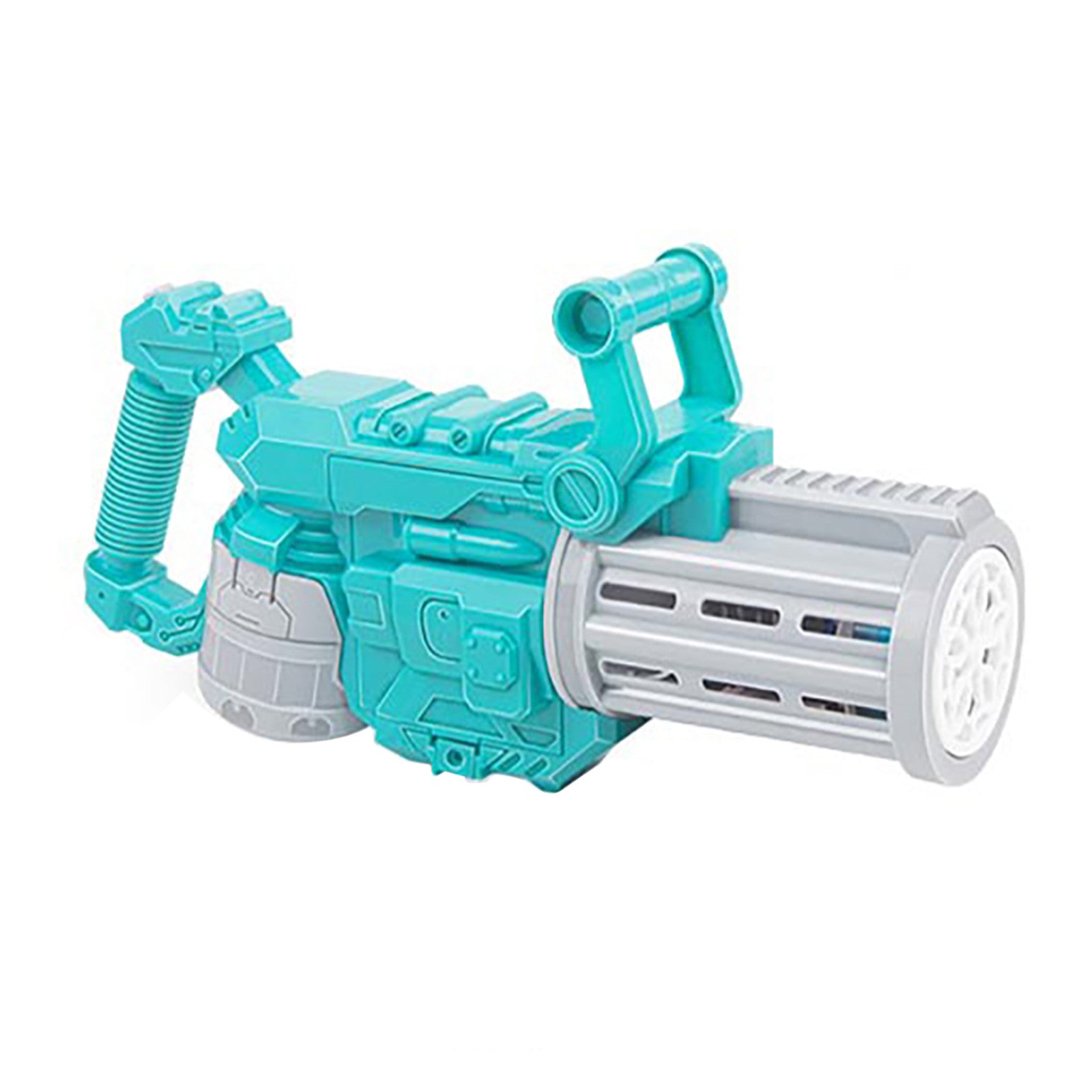 Children Handheld Gatling Bubble Machine Electric Automatic Blowing-bubbles (50ml) V263661