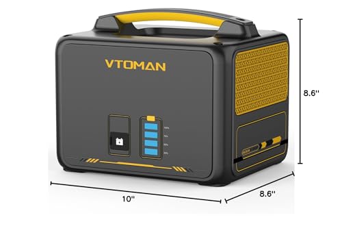 Portable Power Station with 600W AC Outlets V50989