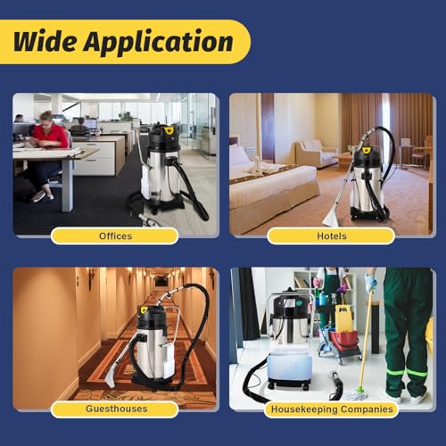 40L Commercial Carpet Cleaning Machine, Heavy Duty Carpet Extractor F7613