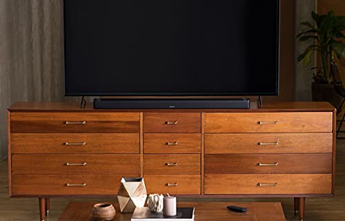 Black Smart Soundbar with Dolby Atmos and Bluetooth I75390