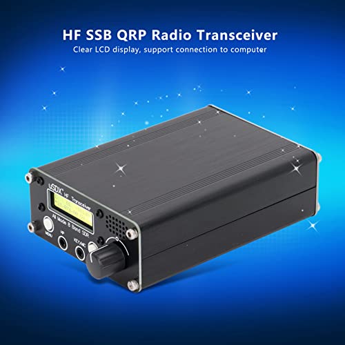 8 Band Radio Transceiver HF SSB QRP Shortwave CW AM FM with BNC Antenna Connector H2394