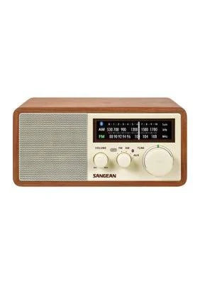 AM-FM Bluetooth Wooden Cabinet Radio M406698