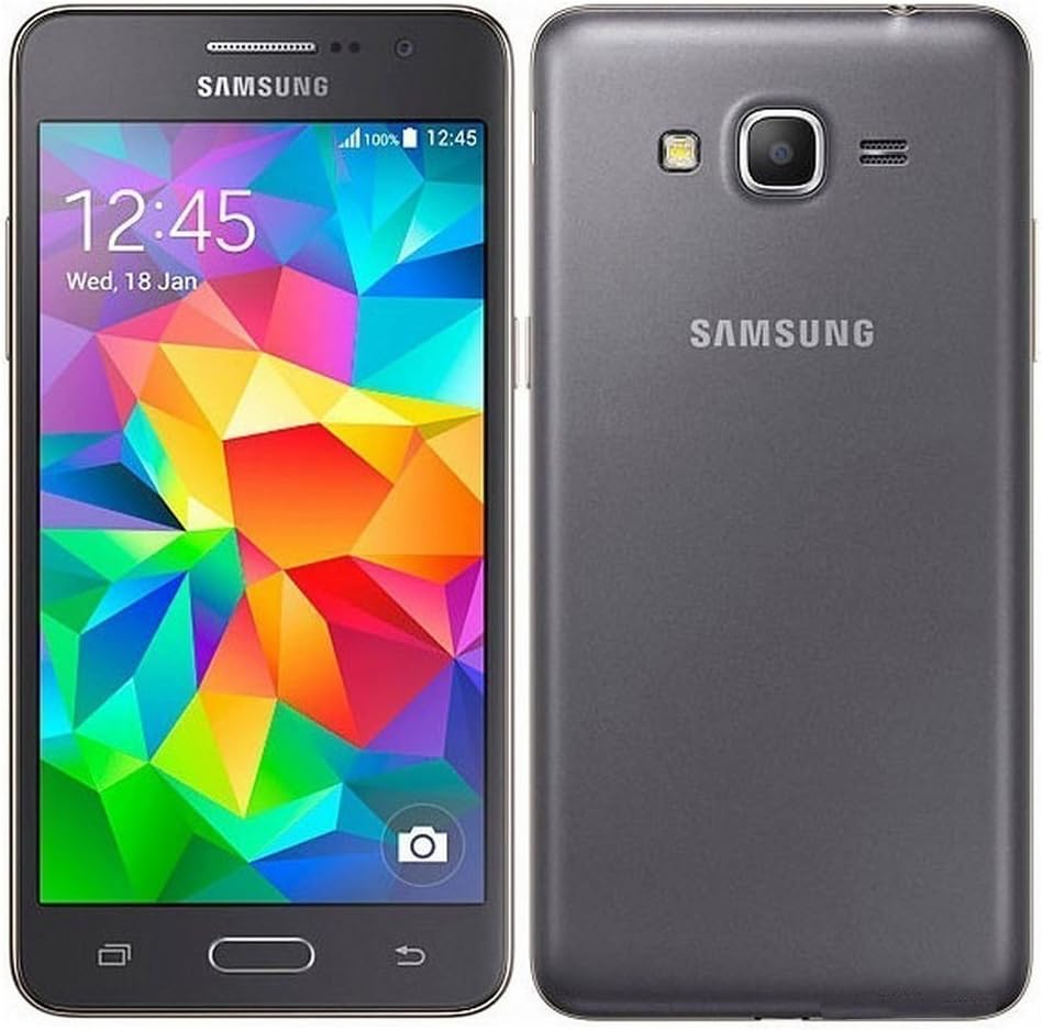 Gray Quad-Core Android Phone with 8MP Camera U133