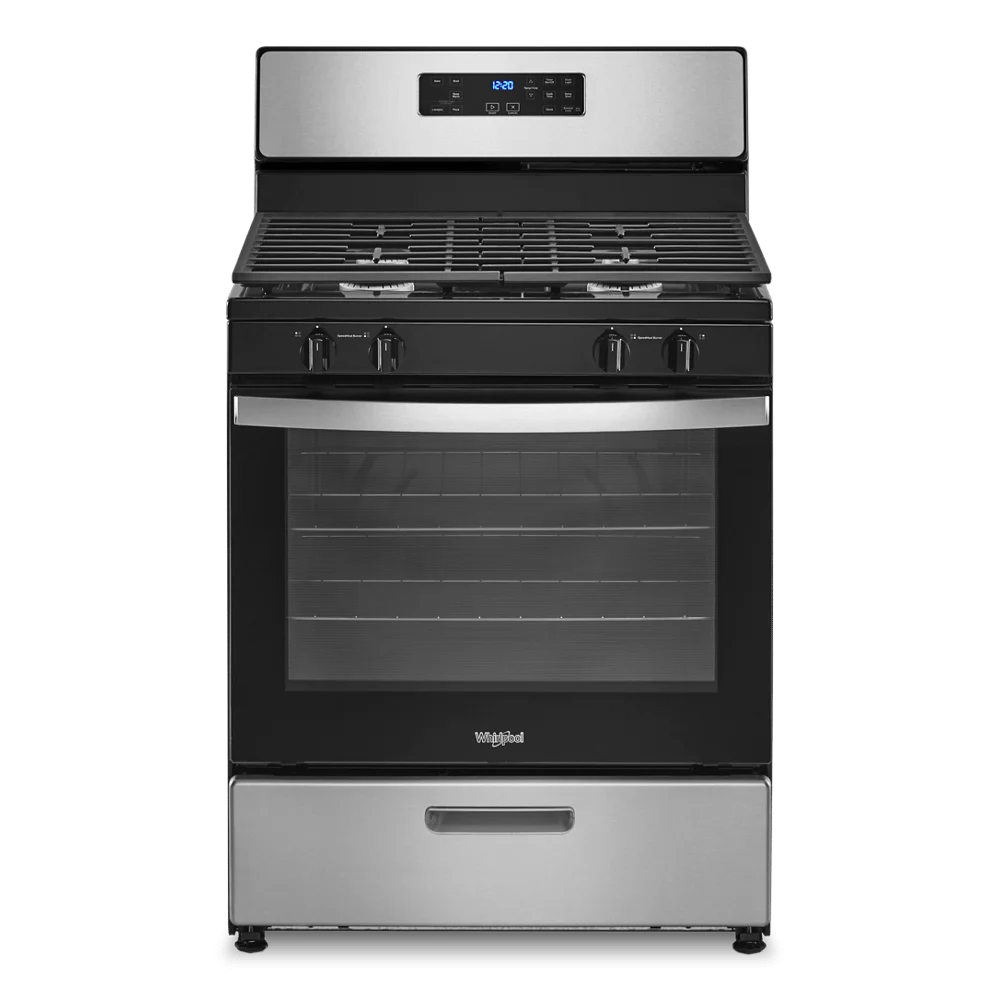 30" Free Standing Gas Range White W38361