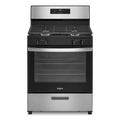 30" Free Standing Gas Range White W38361