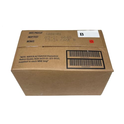 12 Pack Emergency Meals Ready to Eat E557373