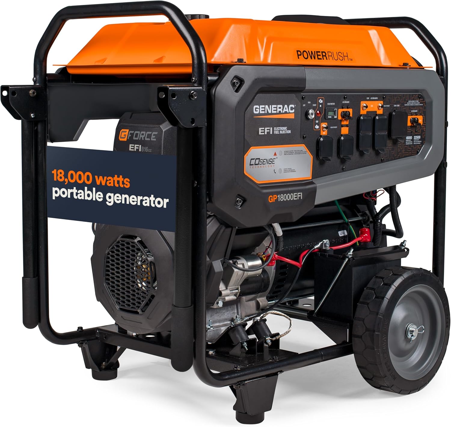 18,000-Watt Gas-Powered Portable Generator P956240
