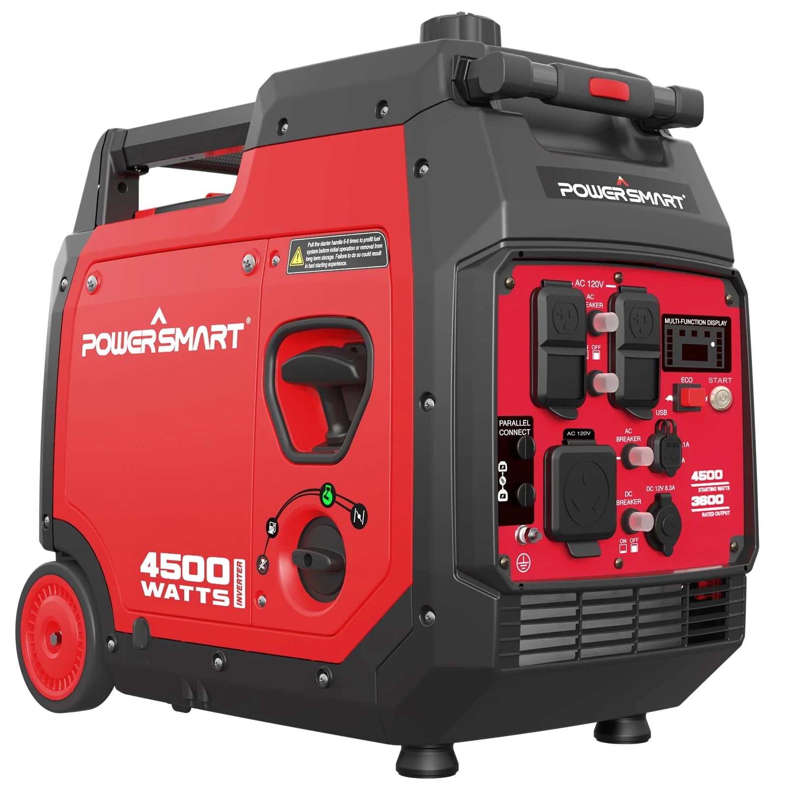 4500W Portable Inverter Gas Generator with Electric Start Z298861