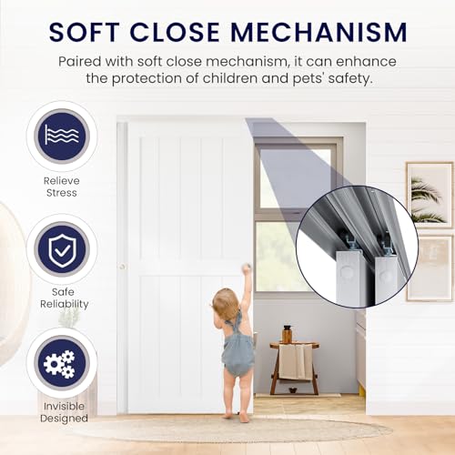 72" Bypass Sliding Door Hardware Kit for 2 Doors A877