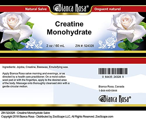 Creatine Monohydrate Salve 2 oz D878