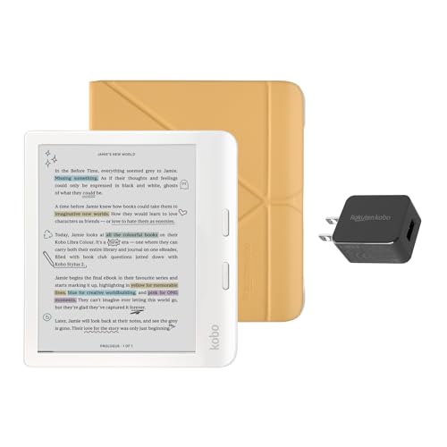 White eReader with Case Bundle K80833
