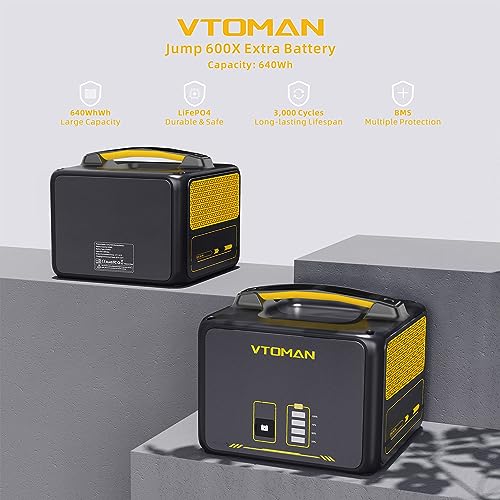 Portable Power Station with 600W AC Outlets V50989