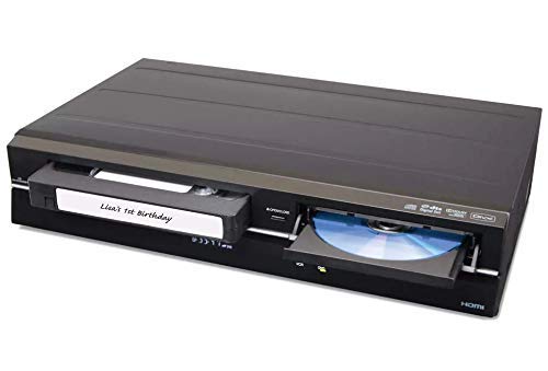VHS to DVD Recorder VCR Combo with Remote, HDMI (Renewed) I8490