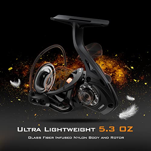 Ultralight Spinning Reel with Carbon Fiber Construction P879