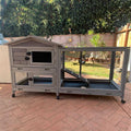 Large Guinea Pig Cage with Run on Wheels D63886