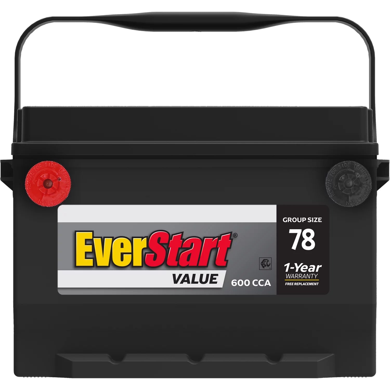 Group Size 78 12 Volt 600 CCA Lead Acid Automotive Battery D21479
