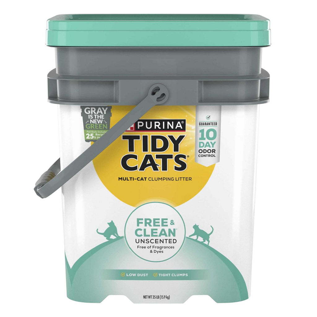 Unscented Clumping Multi Cat Litter A565895