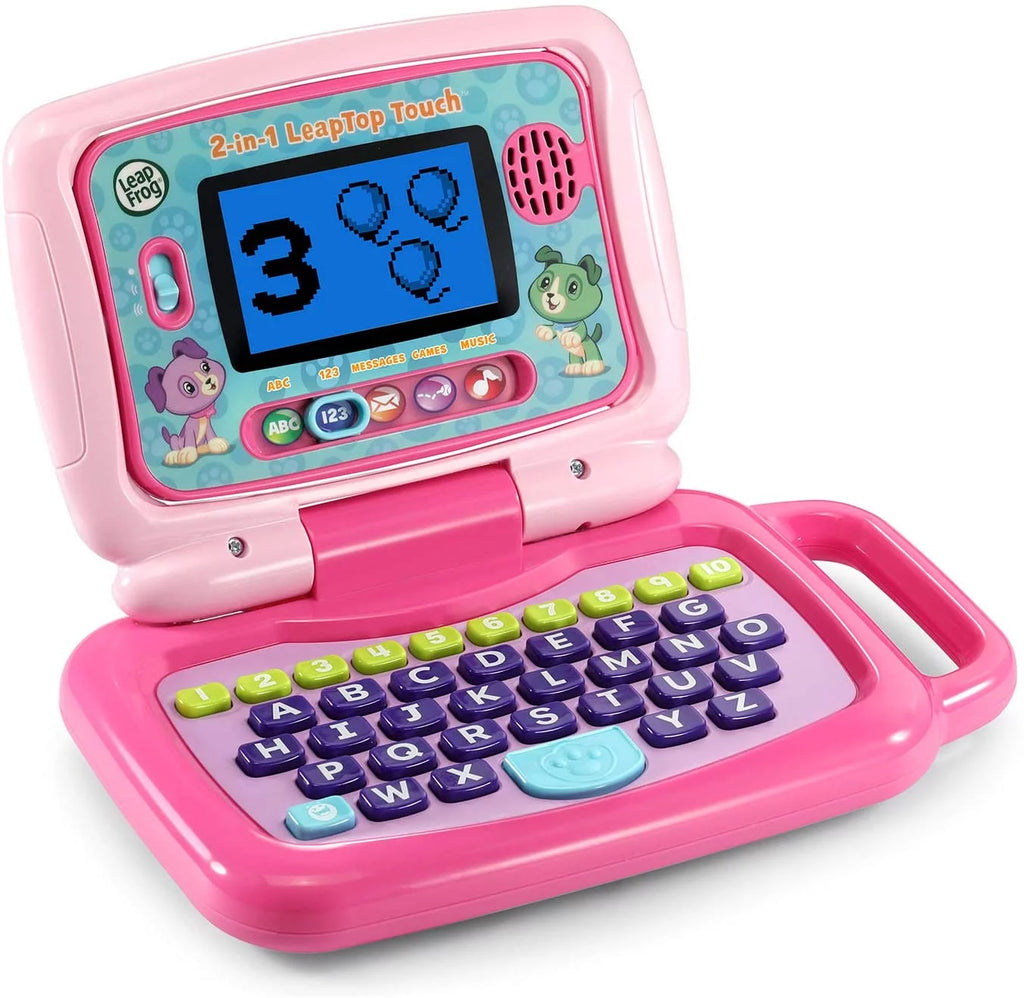 Pink 2-in-1 LeapTop Touch E137