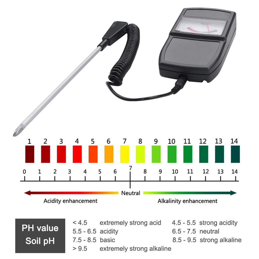 Compact Lightweight Soil pH Level Tester I67024