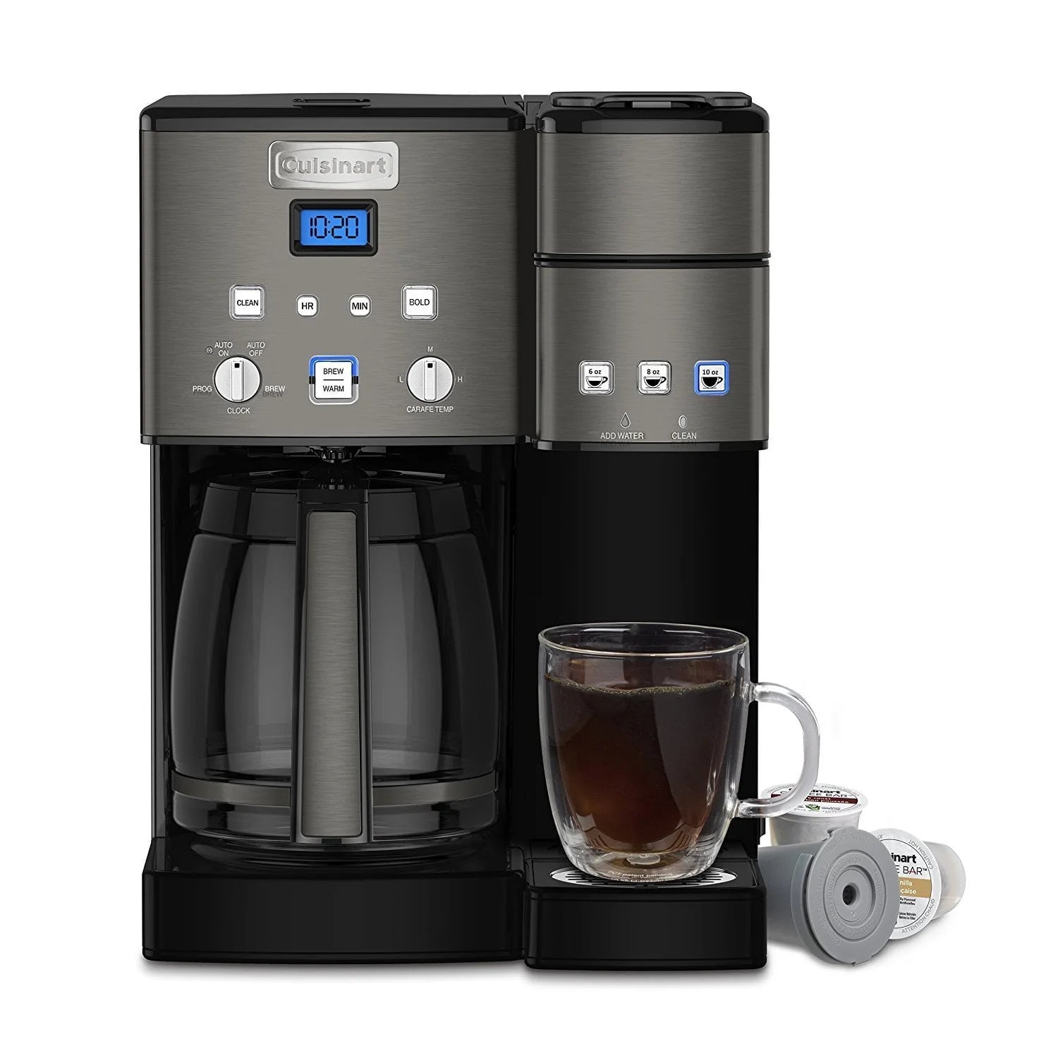 12 Cup Coffeemaker and Single-Serve Brewer D453135