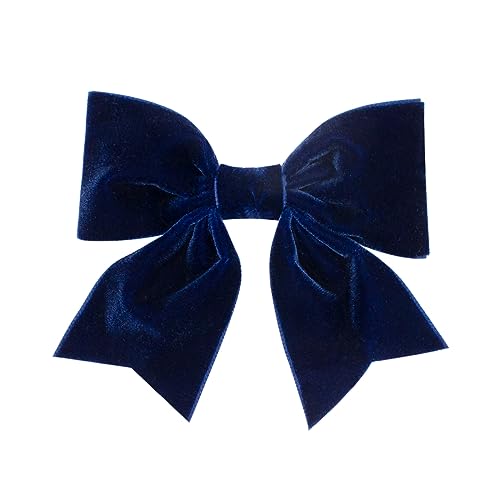 Black Velvet Hair Clip with Bowtie P280