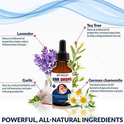 Organic Ear Drops for Adult Kids X3202