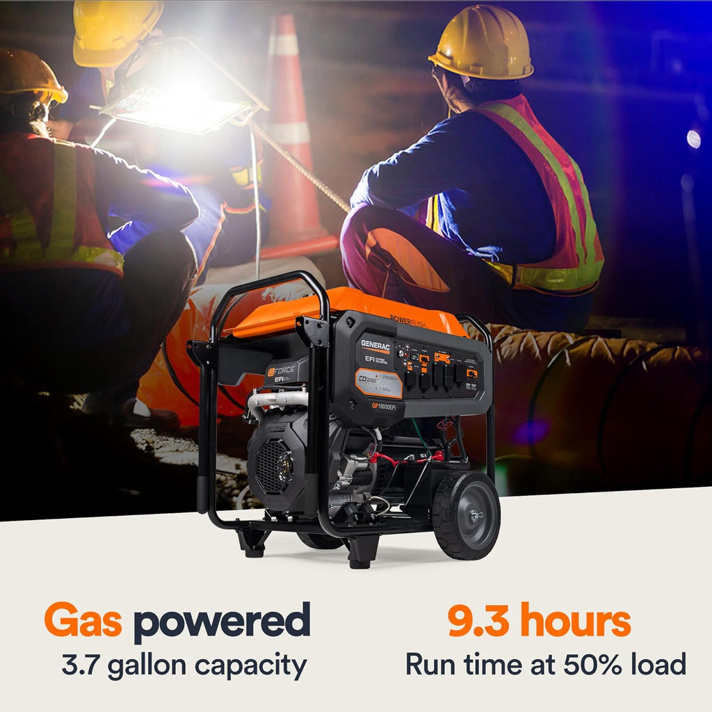 18,000-Watt Gas-Powered Portable Generator P956240
