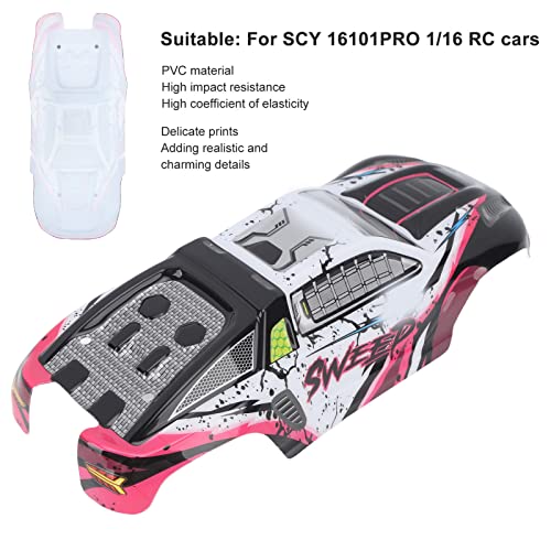 Rose Red PVC High Impact RC Car Body Shell K58804