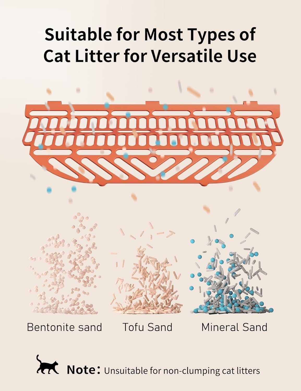 70L Self Cleaning Cat Litter Box with 15L Waste Drawer N8860