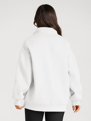 Oversized Half Zip Hoodie Q857363
